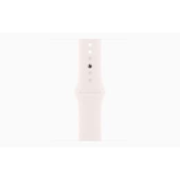 Apple Watch Series 10 (2024) GPS + Cellular 42 mm - Αλουμίνιο Rose Gold - Sport band Starlight