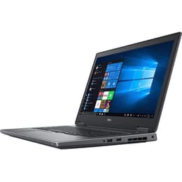 Dell Precision 7730 17" (2018) - Core i7 - Gen 8 (H) - 64GB - SSD 512 GB QWERTY - Αγγλικά