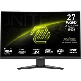 24" MSI MAG 275CQF 2560 x 1440 LCD monitor