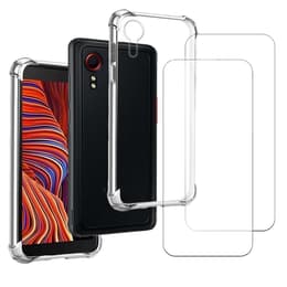 Προστατευτικό Galaxy Xcover 5 2 οθόνης - TPU - Διαφανές
