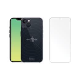 Back Market Προστατευτικό iPhone 14 και προστατευτική οθόνη - GRS 4.0 Ανακυκλωμένο πλαστικό - Διαφανές