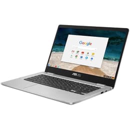 Asus ChromeBook C423 Celeron N3350 1.1 GHz 64GB eMMC - 4GB QWERTY - Αγγλικά