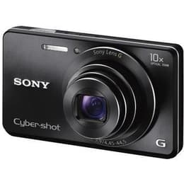 Συμπαγής Kάμερα Sony Cyber-Shot DSC-W690 Μαύρο + Φωτογραφικός Φακός Sony G 10x Optical Zoom 25-250 mm f/3.3-5.9