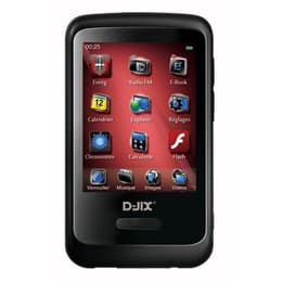 Djix M690 Συσκευή ανάγνωσης MP3 & MP4 8GB- Μαύρο