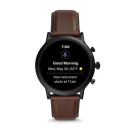 Fossil Ρολόγια Carlyle HR Gen 5 FTW4026 Παρακολούθηση καρδιακού ρυθμού GPS - Μαύρο