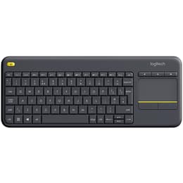 Logitech Πληκτρολόγιο QWERTY Ισπανικό Ασύρματο K400 Plus