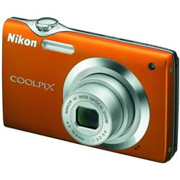 Συμπαγής Coolpix S3000 - Πορτοκαλί + Nikon Nikkor Wide Optical Zoom Lens 27-108 mm f/3.2-5.9 f/3.2-5.9