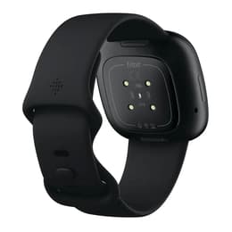 Fitbit Ρολόγια Versa 3 Παρακολούθηση καρδιακού ρυθμού GPS - Μαύρο