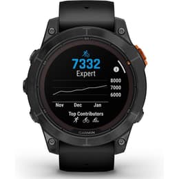 Garmin Ρολόγια Fenix 7 Pro Solar Παρακολούθηση καρδιακού ρυθμού GPS - Μαύρο