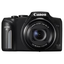 Συμπαγής PowerShot SX170 IS - Μαύρο + Canon Canon 5-80mm f/3.5-5.9 f/3.5-5.9