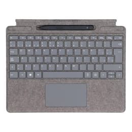 Microsoft Πληκτρολόγιο QWERTY Ισπανικό Ασύρματο Πληκτρολόγιο με φωτιζόμενα πλήκτρα Surface Pro X / 8 / 9 Signature Keyboard + Slim Pen