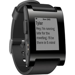 Pebble Technology Corporation Ρολόγια Smart Watch Παρακολούθηση καρδιακού ρυθμού - Μαύρο