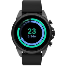 Fossil Ρολόγια Gen 6 Παρακολούθηση καρδιακού ρυθμού GPS - Μαύρο
