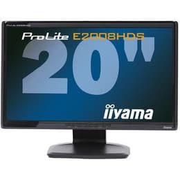 20" Iiyama ProLite E2008HDS 1600 x 900 LCD monitor Μαύρο