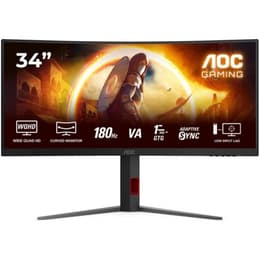 34" Aoc CU34G4 3440 x 1440 LED monitor