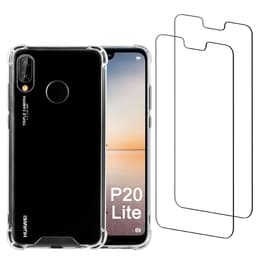 Προστατευτικό Huawei P20 Lite 2 οθόνης - Ανακυκλωμένο πλαστικό - Διαφανές