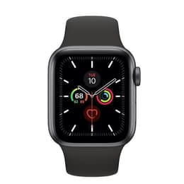 Apple Watch (Series 5) 2019 GPS 40mm - Αλουμίνιο Space Gray - Sport band Μαύρο
