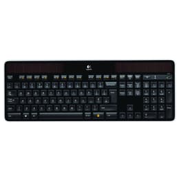 Logitech Πληκτρολόγιο QWERTY Δανικά Ασύρματο Solar K750
