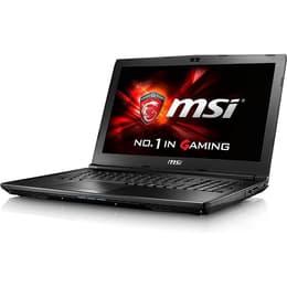 MSI GL62 6QF-1606FR 15" - Core i5-6300HQ - 8GB - HDD 1 tbGB NVIDIA GeForce GTX 960M AZERTY - Γαλλικό