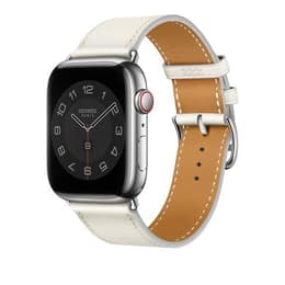 Apple Watch (2021) GPS + Cellular 45 mm - Ανοξείδωτο ατσάλι Ασημί