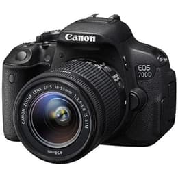 Reflex EOS 700D - Μαύρο + Canon EF-S 18-55mm f/3.5-5.6 IS STM f/3.5-5.6