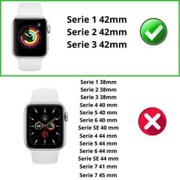 Προστατευτικό Apple Watch Series 2 - 42 mm - Πλαστικό - Διαφανές