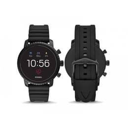 Fossil Ρολόγια Q Explorist Gen 4 FTW4012 Παρακολούθηση καρδιακού ρυθμού GPS - Μαύρο