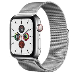 Apple Watch (Series 5) 2019 GPS 44mm - Αλουμίνιο Ασημί - Milanese loop Ασημί
