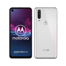 Motorola One Action 128GB - Άσπρο - Ξεκλείδωτο