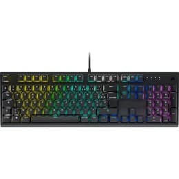 Corsair Πληκτρολόγιο AZERTY Γαλλικό Πληκτρολόγιο με φωτιζόμενα πλήκτρα K60 RGB Pro