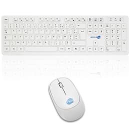 Simpletek Πληκτρολόγιο AZERTY Γαλλικό Ασύρματο M&K AZERTY FR Kit Mouse and Keyboard