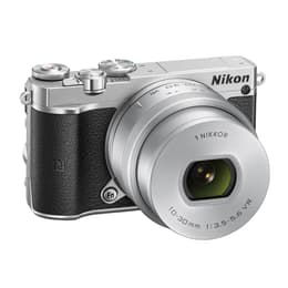 Υβριδική 1 J5 - Ασημί/Μαύρο + Nikon 1 Nikkor 10-30 mm f/3.5-5.6 VR f/3.5-5.6VR