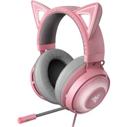 Razer Kraken Kitty V2 Μειωτής θορύβου ενσύρματο + ασύρματο Ακουστικά Μικρόφωνο - Ροζ