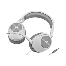 Corsair HS55 Μειωτής θορύβου gaming με καλώδιο Ακουστικά Μικρόφωνο - Άσπρο
