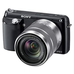 Υβριδική Alpha NEX F3 - Μαύρο + Sony Sony 18-55mm f/3.5-5.6 f/3.5-5.6