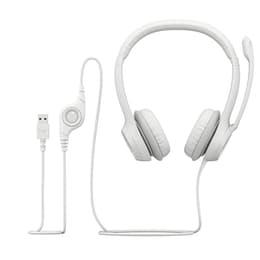 Logitech H390 με καλώδιο Ακουστικά Μικρόφωνο - Άσπρο