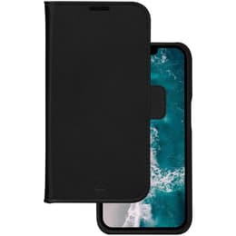 Προστατευτικό iPhone 14 Pro Max - Δέρμα - Μαύρο