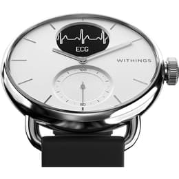 Withings ScanWatch Bluetooth 38 mm - Μαύρο/Λευκό