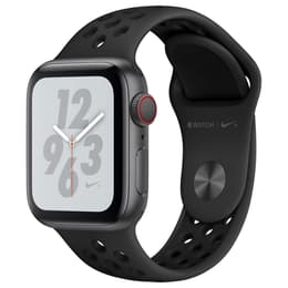 Apple Watch Series 4 (2018) GPS + Cellular 40 mm - Αλουμίνιο Space Gray - Nike Sport band Μαύρο
