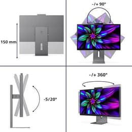27" Philips 27E3U7903/00 5120 x 2880 LED monitor Γκρι