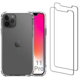 Προστατευτικό iPhone 11 Pro 2 οθόνης - Ανακυκλωμένο πλαστικό - Διαφανές