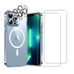 Προστατευτικό iPhone 13 Pro Max 2 οθόνης - TPU - Διαφανές