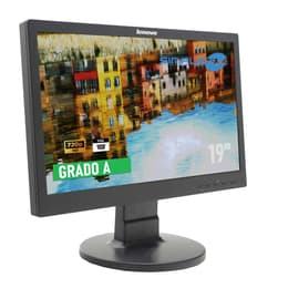 19" Lenovo D186 1366 x 768 LCD monitor Μαύρο