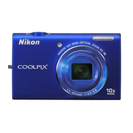 Συμπαγής Coolpix S6200 - Μπλε + Nikon Nikkor f/3.2–5.6