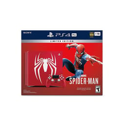 PlayStation 4 Pro 1000GB - Κόκκινο - Περιορισμένη έκδοση Spiderman + Marvel’s Spider-Man