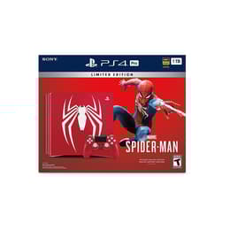 PlayStation 4 Pro 1000GB - Κόκκινο - Περιορισμένη έκδοση Spiderman + Marvel’s Spider-Man