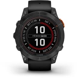 Garmin Ρολόγια fenix 7 pro solar Παρακολούθηση καρδιακού ρυθμού GPS - Μαύρο