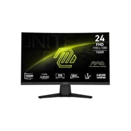 24" MSI MAG244C 1920 x 1080 LED monitor Μαύρο