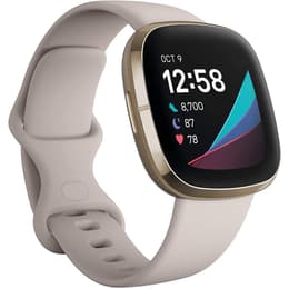 Fitbit Ρολόγια Sense GPS Παρακολούθηση καρδιακού ρυθμού GPS - Άσπρο