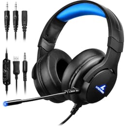 Lycander LGH-568 gaming καλωδιωμένο Ακουστικά Μικρόφωνο - Μαύρο/Μπλε
